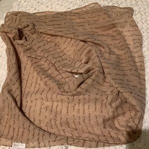 Cotton lightweight scarf